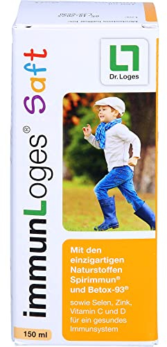immunLoges® Saft - 150 ml - Mit hochwertigen Natur- und Mikronährstoffen für eine normale Funktion des Immunsystems