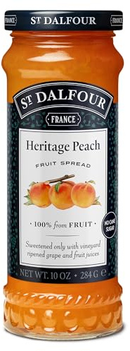 St Dalfour Peach 100% Fruit Conserve 283 gm
