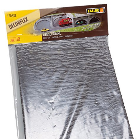 H0 - Tubo per Tunnel Struttura Rocciosa