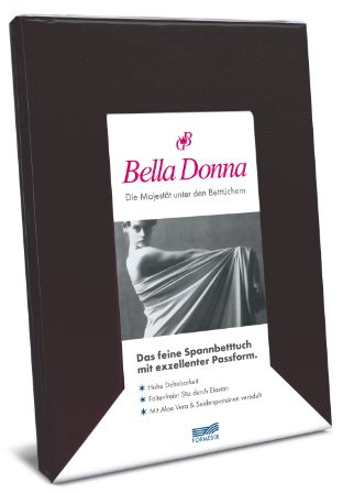 Formesse Bella Donna Jersey Spannbetttuch Spannbettlaken, Größe:200x220-200x240 cm, Farbe:0213 Anthrazit