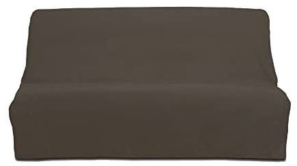 Soleil d'ocre Bezug Bettcouch Baumwolle Panama Taupe, 190 x 204