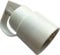 Dio DIO043073 - Enchufe hembra (2 polos de anillo, color gris