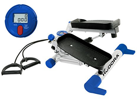 HUDORA Swing Stepper Fitness mit Expandern - 65236