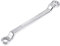 sourcing map 5.5mm x 7mm Metric 12 Point Offset Double Box End Wrench Chrome Plated, Cr-V Steel