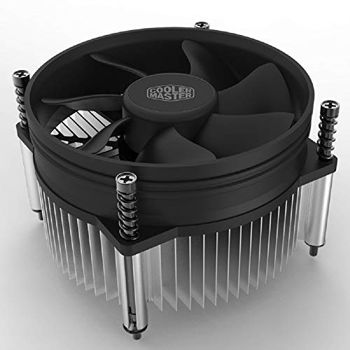 Cooler Master i50 CPU-Kühler – 92 mm geräuscharmer Lüfter und Kühlkörper (RH-I50-20FK-R1) – für Intel Sockel LGA 1150/1151/1155/1156 (i50)