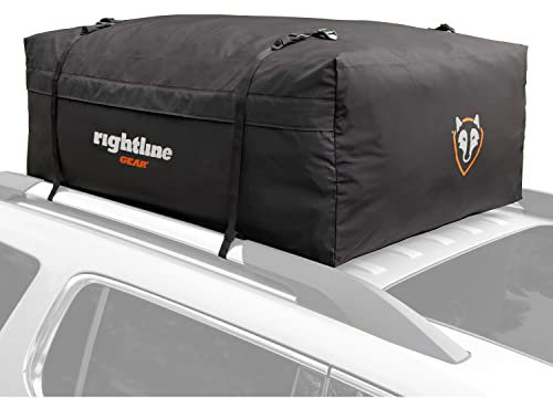Rightline Gear Range 3 wetterfester Dachgepäckträger-Tasche für das Fahrzeugdach, Befestigung mit oder ohne Dachträger, 510 Liter, schwarz