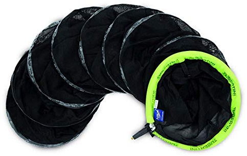Tubertini Nassa Portapesci Nassa Noire Rotonda 300 cm per Mare Fiume e Lago Ottime Rifiniture e Cuciture Rinforzate