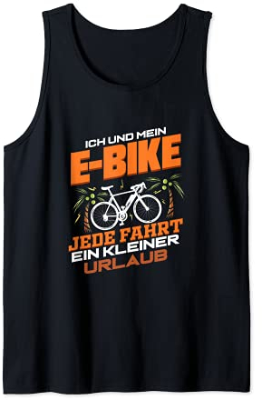 Ich und Mein E Bike Urlaub Rente Elektrofahrrad Pedelec Tank Top