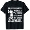 Beachvolleyball Alter Mann Volleyballer Opa Volleyball T-Shirt