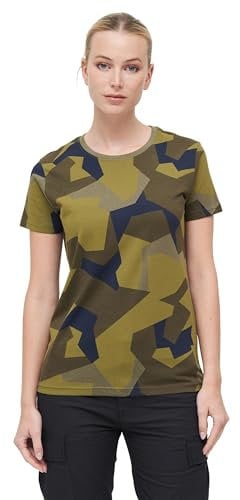 Brandit Women T-Shirt, Farbe: Swedish camo, Größe: 5XL