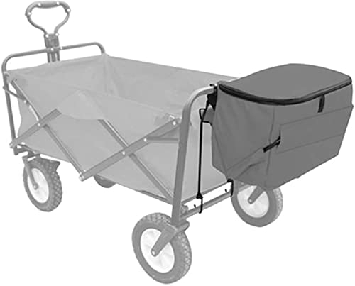TMXKOOK Outdoor-Reiverschluss Khler Lebensmittel Aufbewahrungstasche fr Push-Pull-Wagen - Eisbeutel - Shopping Camping-Hand Push Tragbare Trolley-Wagen-Zubehr
