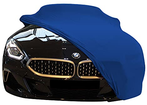 AUTOABDECKUNG BLAU PASSEND FÜR BMW Z4 (G29) GANZGARAGE INNEN SCHUTZHÜLLE ABDECKPLANE SCHUTZDECKE Cover