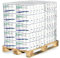 Hypafol Toilettenpapier Halbpalette motivgeprägt | 120 x 8 Rollen | extra weiches, längeres Blatt | aus hochwertigem super weißem Zellstoff | 3-lagig | Rollen mit extra vielen Blättern