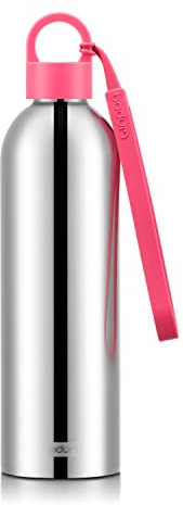 Bouteille Isotherme 0.5l Inox/rose - 12057-16-539B