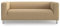 FMCTL Klippan Loveseat-Bezug, Ersatz für IKEA Klippan Couchbezug, nur Klippan Sofabezug (hellkhaki)