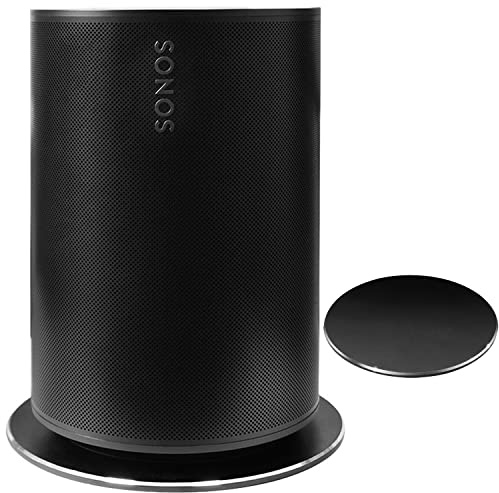 Aokicase Für Sonos Era 100 Halter Sonos Era 100 Desktop-Ständer Halterung Zubehör mit integriertem Kabelmanagement,Smart Home Lautsprecher Zubehör Rack(Schwarz，JSDZ) 1PCS