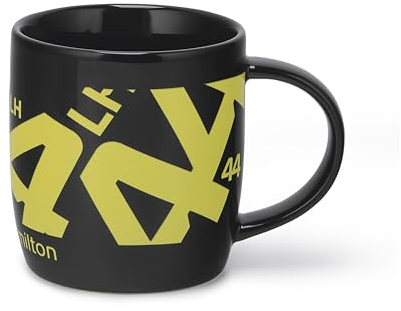 MERCEDES AMG PETRONAS F1 Lewis Hamilton Tasse - Neon - Größe: 330ML