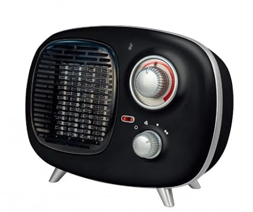 DREXON 926150 - Radiateur céramique 750/1500 W ASTON - noir ou blanc (selon disponibilités)- 28.3 * 21 * 14 cm