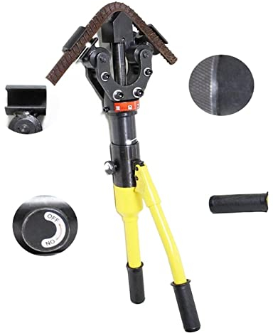 OUSIKA Kleine manuelle hydraulische Biegemaschine for Stahlstäbe, 10–14 mm/14–18 mm, tragbare Biegemaschine for Bewehrungsstäbe Zange (Color : 10-14mm, Size : X)