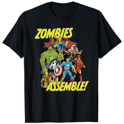 Marvel Zombies Super Hero Zombies Assemble Halloween T-Shirt