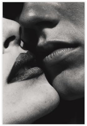 Helmut Newton-Poster (3) Leinwand-Poster, Wandkunst, Dekordruck, Bild Gemälde für Wohnzimmer, Schlafzimmer, Dekoration, 30 x 45 cm