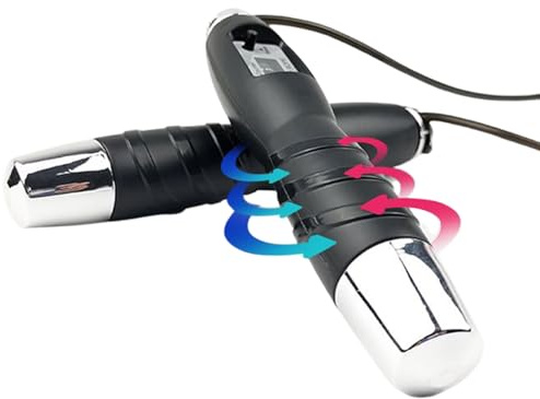 Cuerda De Saltar Para Mujeres - Cuerda de Salto para Entrenamiento con Cuenta Saltos - Accesorios Ajustables Gimnasio Hogar para Hombre Mujer Principiante Ejercicio Interior Exterior Deporte