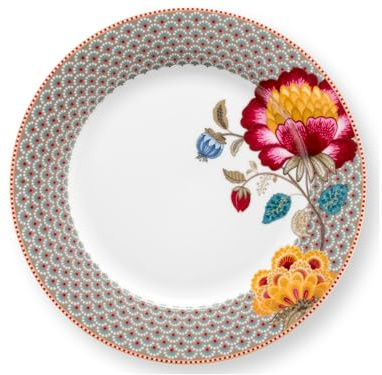 Pip Studio Blooming Tales Khaki Speiseteller 26,5cm