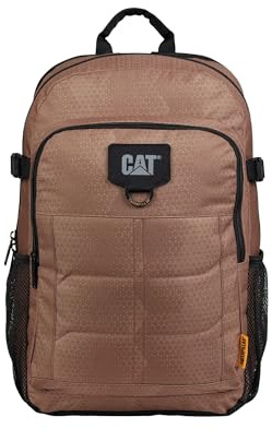 CAT Caterpillar Millennial Classic 84055-662 Rucksack – Großer 31L Tagesrucksack für Herren & Damen – Wasserabweisender Laptop-Rucksack & Lifestyle-Accessoire – Brown Sugar Streamline (Braun)