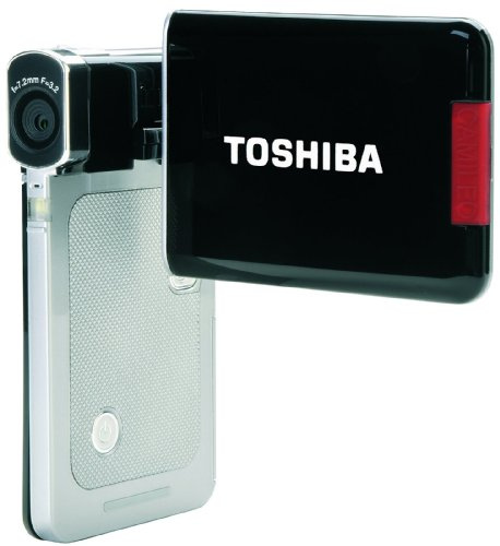 Toshiba Camileo S20 PA3792U-1BAM Basic Full-HD Camcorder (Silver/Black)
