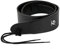 Lindo Black Faux Leather Guitar Strap for Acoustic/Electric/Bass Guitar