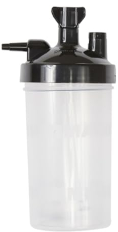 Botella de agua humidificador para concentrador de oxígeno por Healthline Comercio HLBT, 2