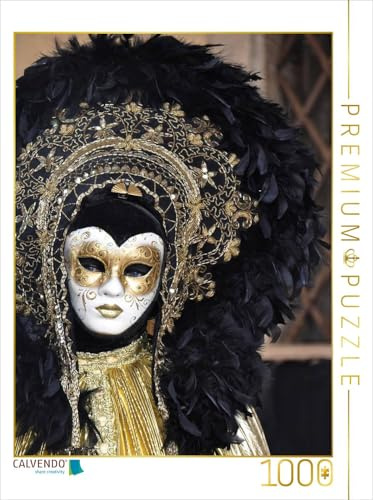 Puzzle · Schwarz und Gold | 1000 Teile · Lege-Größe 64 × 48 cm · CALVENDO Puzzle
