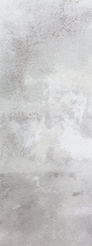 Eurographics Grungy Concrete Wall 30x80 Magnettafel, Glas, grau, 80 x 30 x 2 cm