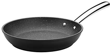 Tescoma 602620 President Padella, Antiaderente Effetto Pietra, Nero, 20 cm