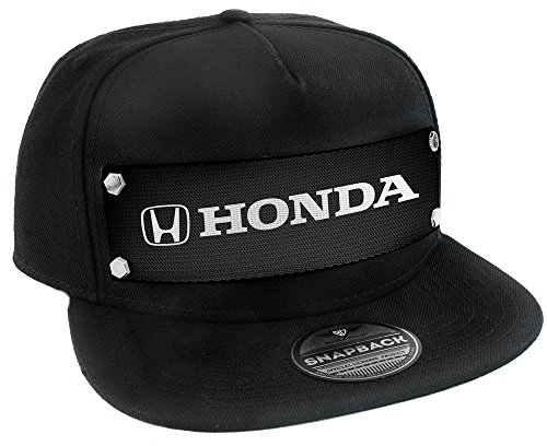 Buckle-Down Herren Snapback Hat-Honda Logo Weave Black/White Hut, Mehrfarbig, Einheitsgröße