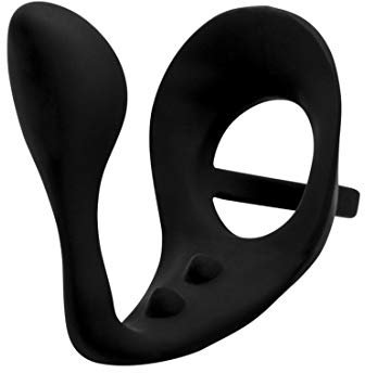 Ausflug Silikon Triple Stim Anal Plug mit Hahn und Ball Ring