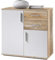 möbelando Kommode Schrank Sideboard Mehrzweckschrank Standschrank Freida IV Old Style hell/Weiß