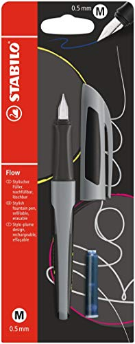 STABILO Fountain Pen Flow - ACTIVE - Grey
