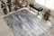 rugsx Exklusiv Emerald Teppich Glamour – Stilvoll, Geometrisch, Marmor Grau/Gold 120x170 cm Modern Teppich für Wohnzimmer