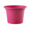 Decorspace Vaso tondo in plastica Cilindro Basic colorato per giardino piante e fiori (Made in Italy) Ciclamino 15 cm
