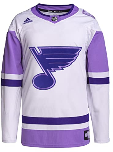 St. Louis Blues Primegreen Men's Hockey Fights Cancer Jersey (as1, Alpha, x_l, Regular, Regular, 54/X-Large)