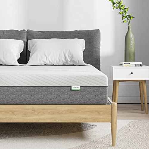 Novilla Matratze 160x190cm H3 Gel Memory Foam Kaltschaummatratze 7 Zonen Schaumstoff Rollmatratze Atmungsaktiv Unterstützend Bewegung Isolierung Oeko-Tex 20cm, Weiß