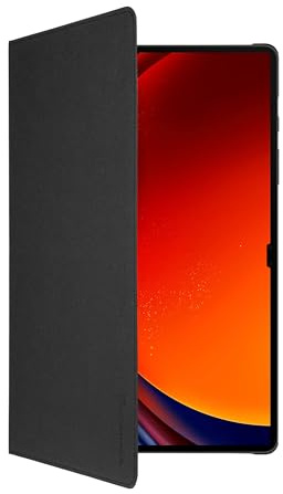 Gecko Covers Easy-Click Eco Tablethülle, Geeignet für Samsung Galaxy Tab S10 Ultra / S9 Ultra, 100% GRS-Material, Automatischer Schlaf/Wach-Effekt, Schwarz