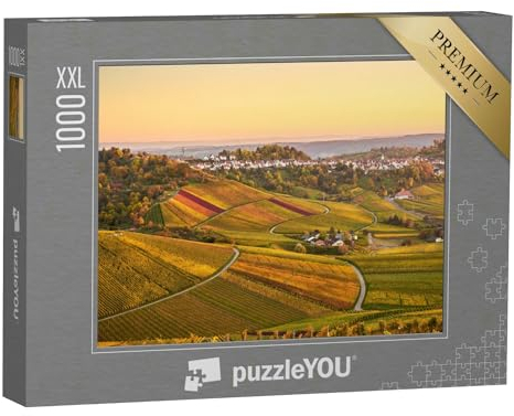 Puzzle 1000 Teile XXL „Weinberge in Stuttgart, Deutschland“ – aus der Puzzle-Kollektion Baden-Württemberg