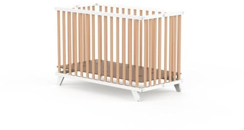 Geuther Kinderbett Mayla – Weiß und Naturholz