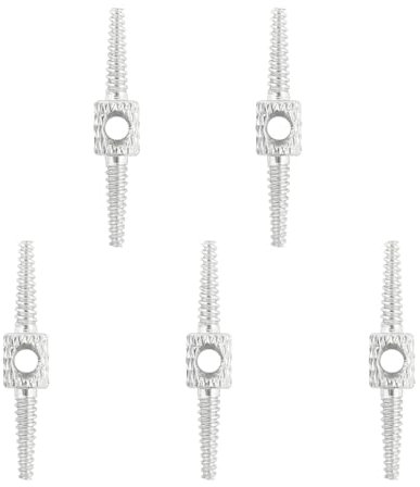 Sanmum 5 pieces Bicycle Internal Cable Routing Tool, Brake Hose Connector, Cycling Bike Cable Guide for Bicycle Frame Shift (Silver)