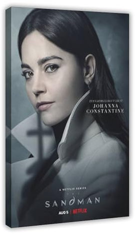 bnyesa Jenna Coleman The Sandman Filmschlafsaal, Schlafzimmer, Wandkunst-Deco-Poster, Leinwand-Poster, Schlafzimmerdekoration, Landschaft, Büro, Raumdekoration, Geschenk, 60 x 90 cm