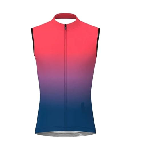YGLEEULI Veste De Cyclisme Gilet de Cyclisme for Homme sans Manches, Coupe-Vent, Maillot de Cyclisme for vélo de Route et de Montagne(Cycling Vest 7,4XL)