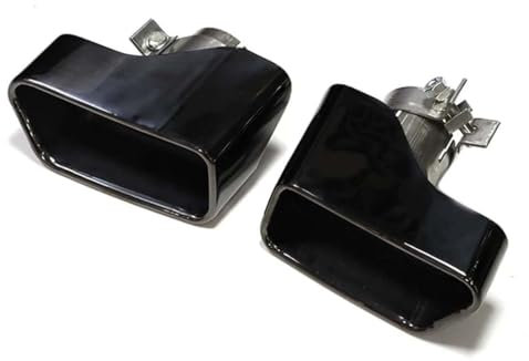 CYBFC Endstuck Auspuff für BMW F10 F11 F12 F13 535i 535d 640i 640d 550i 650i, Auspuffblenden Edelstahl Auto Endstück Endschalldämpfer Spitze Endrohrblende,B