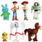 Story Mini Figures Set, 7Pcs Toy Cake Toppers Miniature Action Figure Set Story Birthday Cake Decoration Ornaments Cartoon Cake Toppers for Boys Girls Birthday Party Baby Shower Gifts for Fan